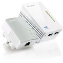 TP-Link TL-WPA4220KIT AV500 Powerline 300M Wi-Fi Extender - Booster- Hotspot with Two Ethernet Ports, Starter Kit